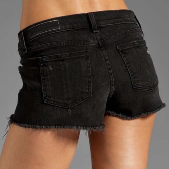 Rag & Bone | Black Mila Shorts - Picture 2 of 5